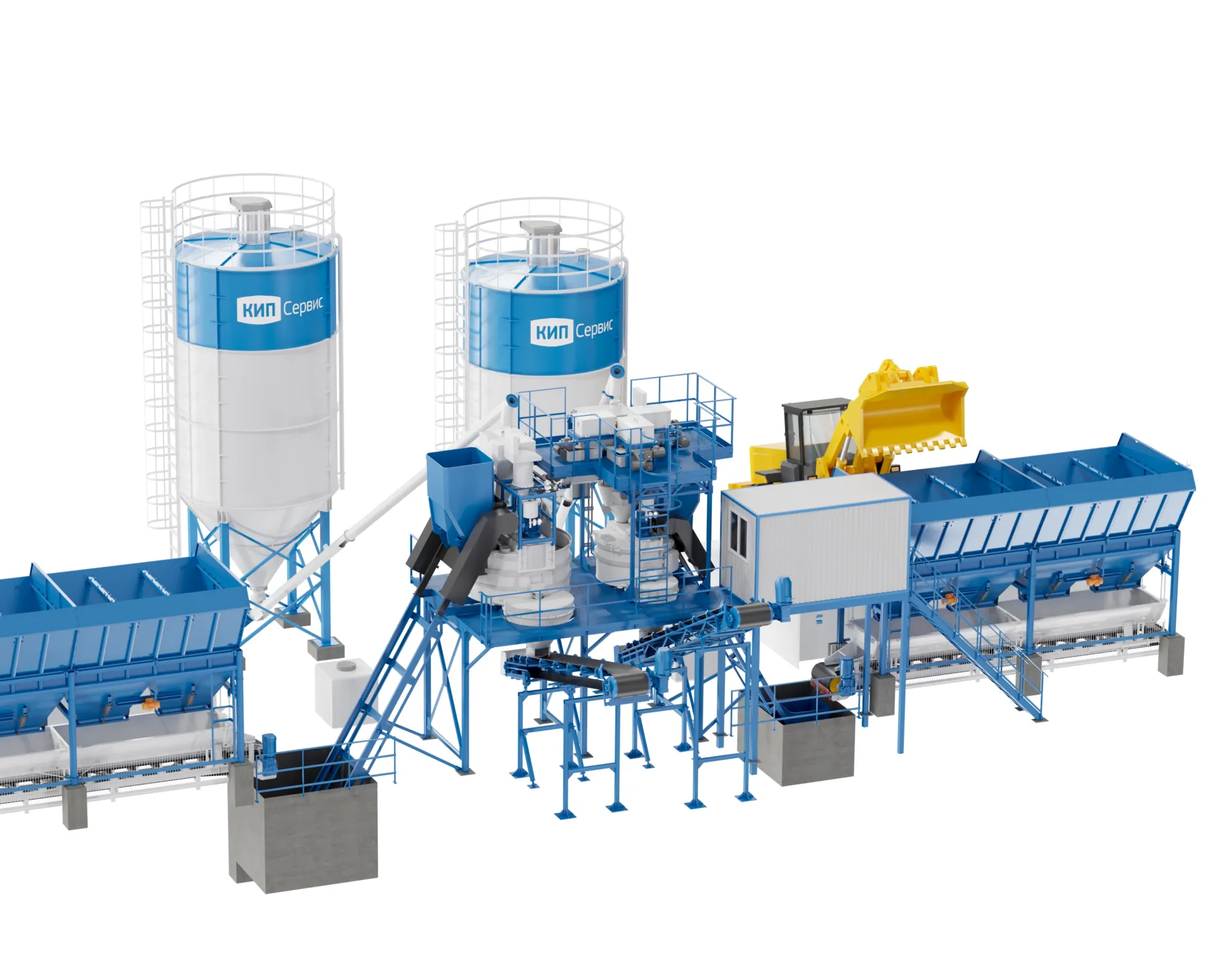 Бетонный завод PRESS TWIN 2S – 1