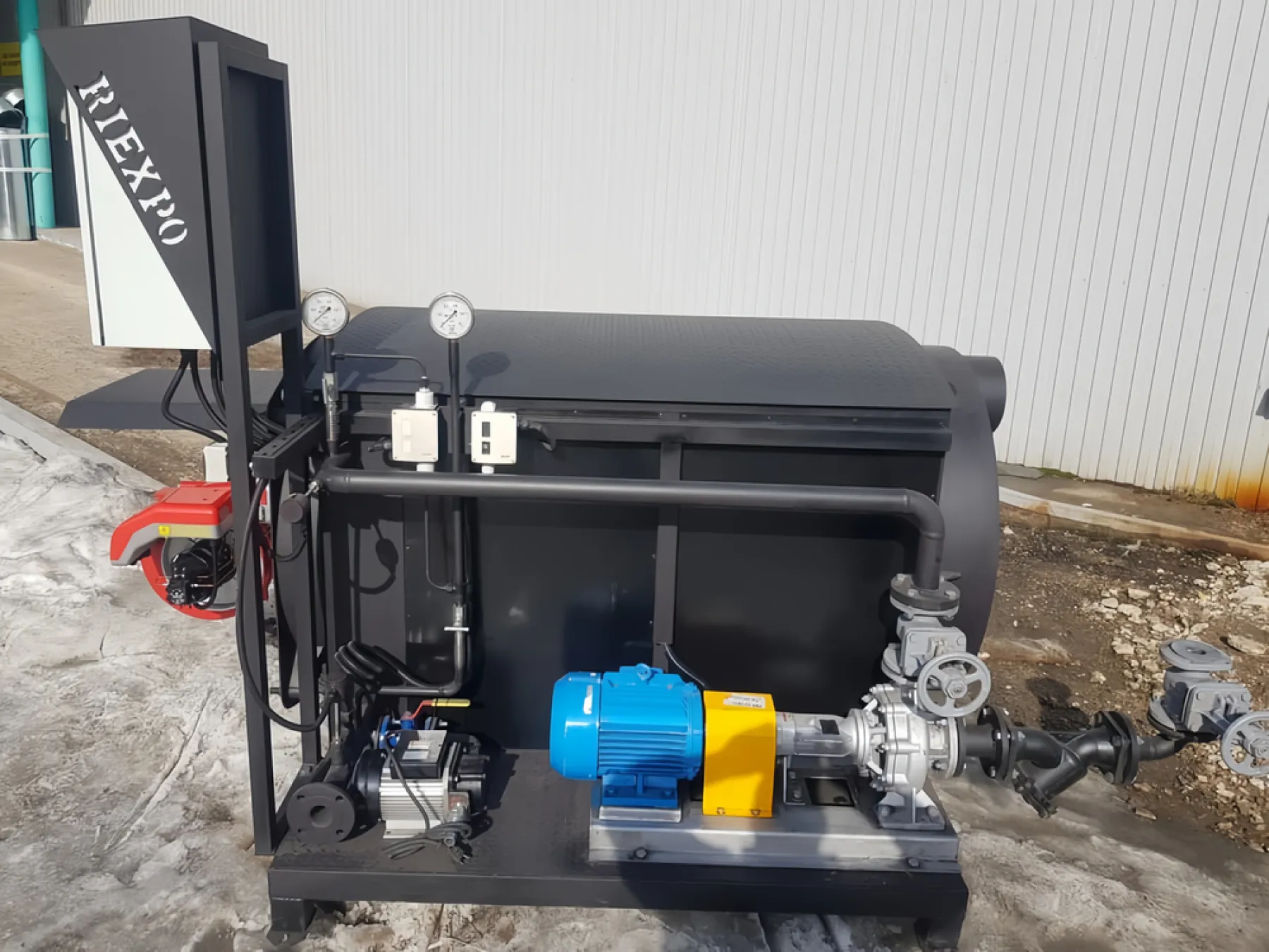 Маслонагревательный котел М-400 кВт – 4
