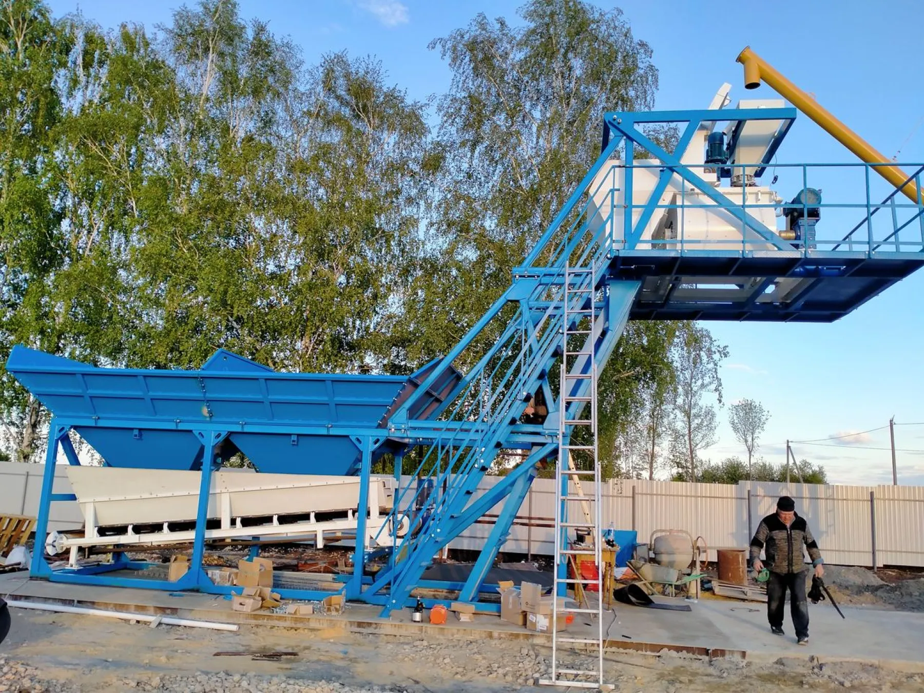 Бетонный завод СТАРТ 30 DS – 9