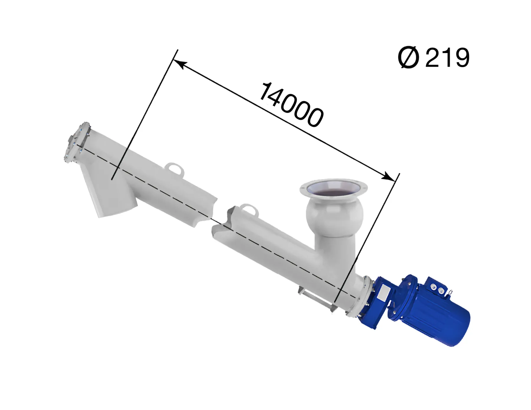 Шнек WAM WUXI ES 219/14000