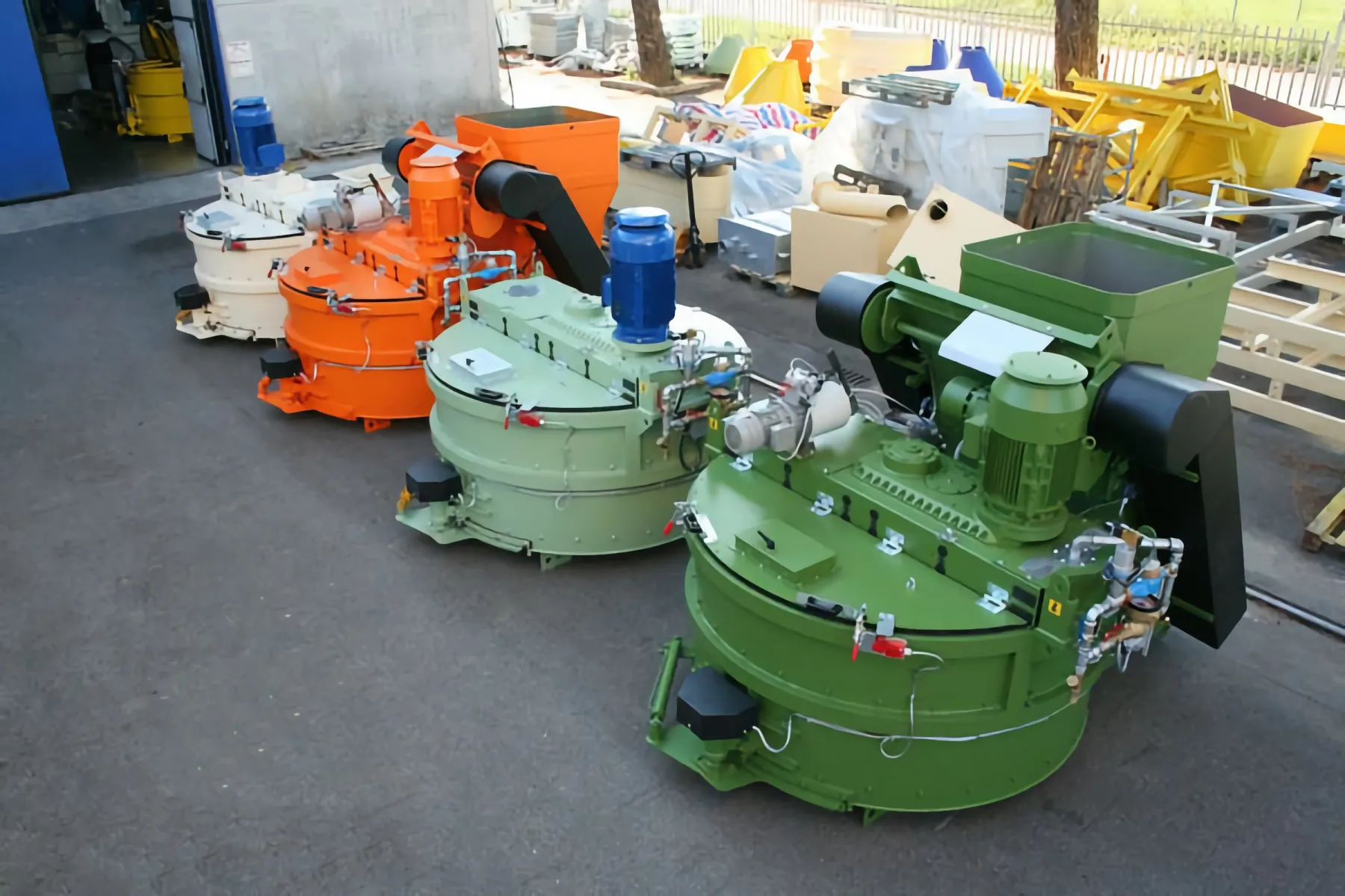 Планетарный бетоносмеситель со скипом Sicoma Zhuhai MP 565/375 – 2