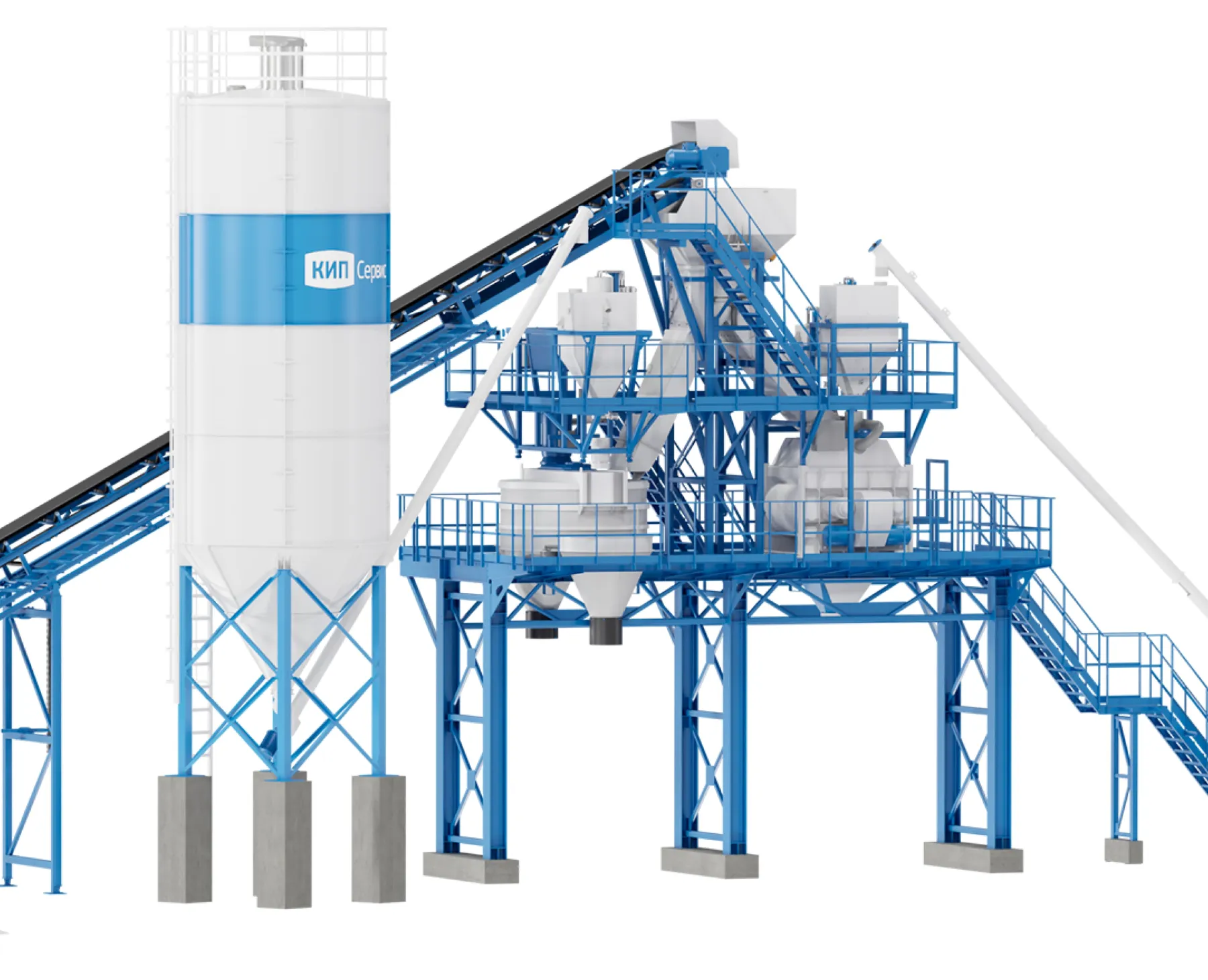Бетонный завод TWIN 120 DT – 3