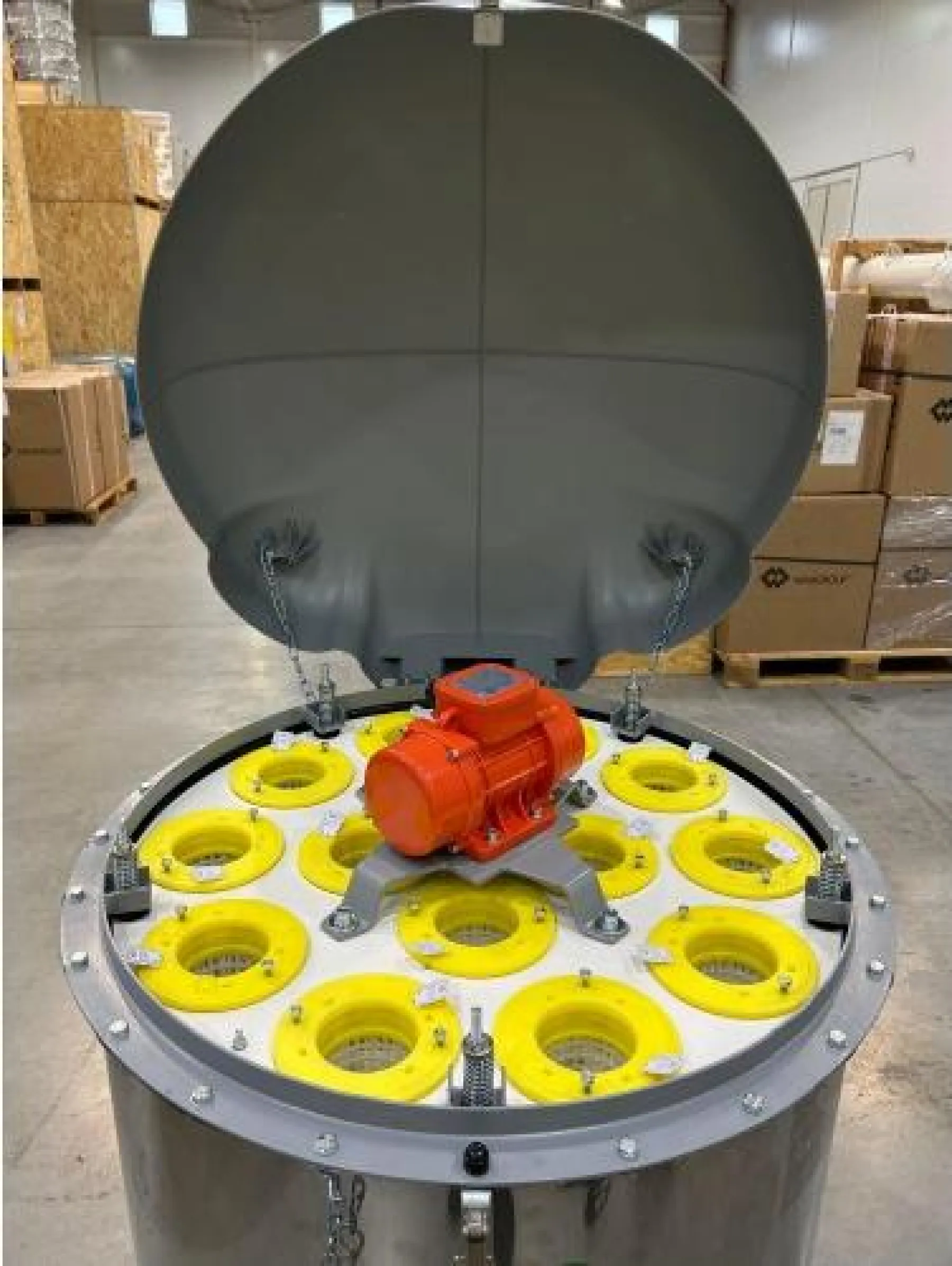 Обеспыливающий фильтр для силоса SILOTOP SILOV2IR02ESE с виброочисткой – 1