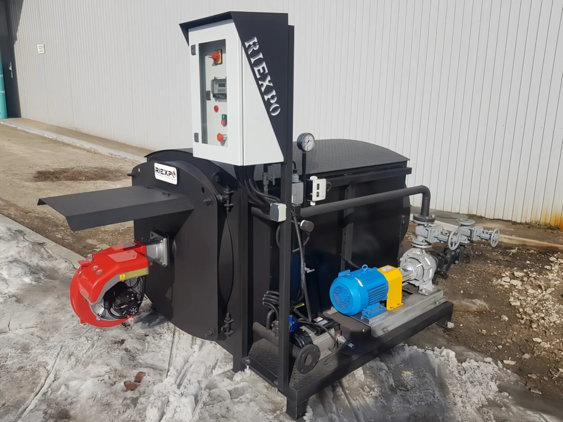 Маслонагревательный котел М-400 кВт – 2