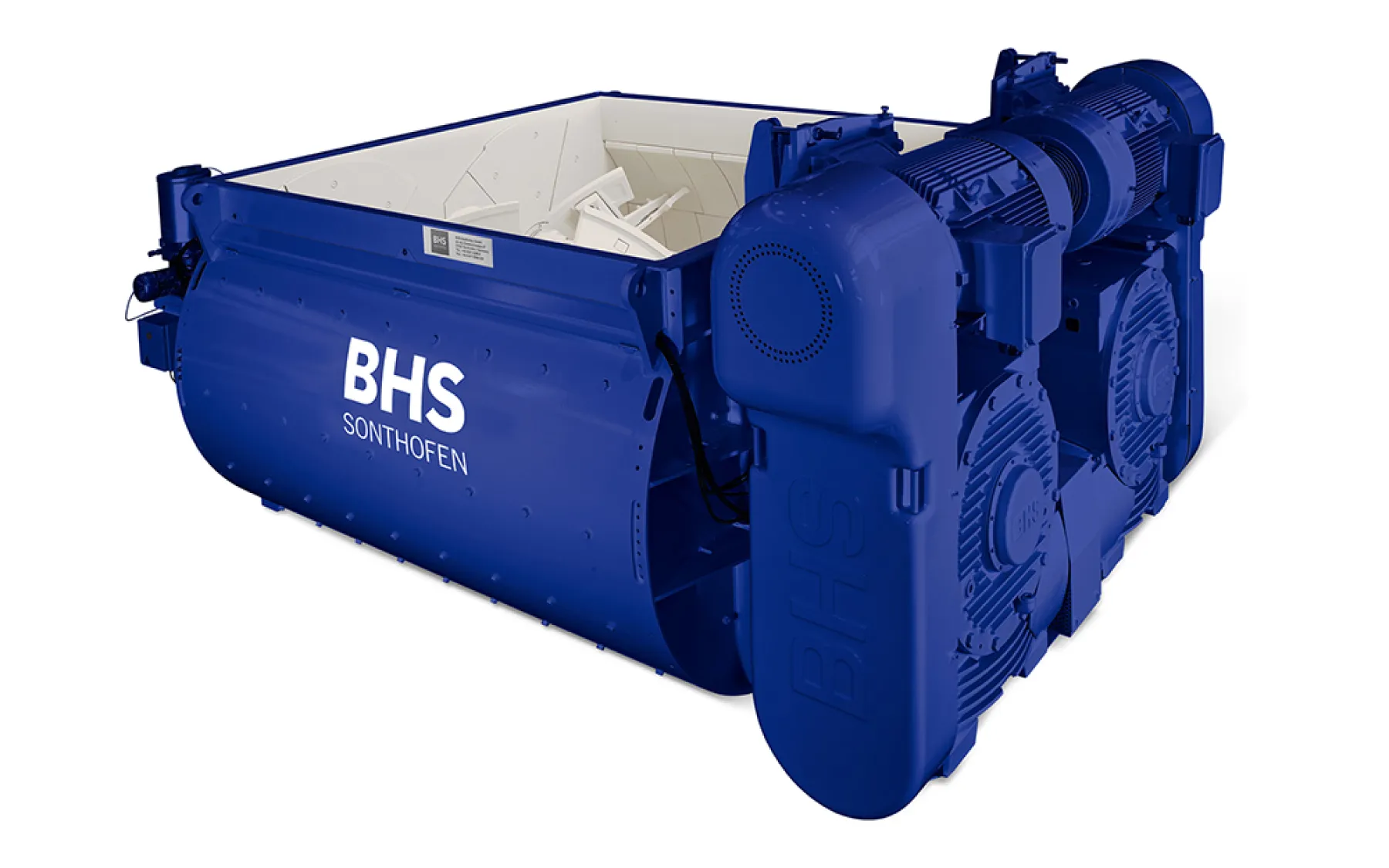 Двухвальный бетоносмеситель BHS - DKX 6.00