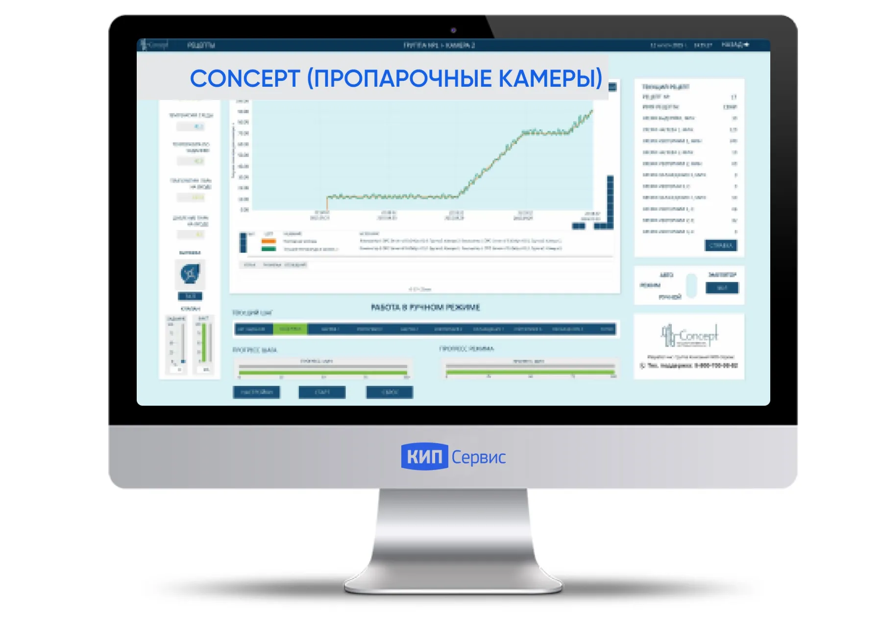 Автоматизация (АСУ ТП) для пропарочных камер