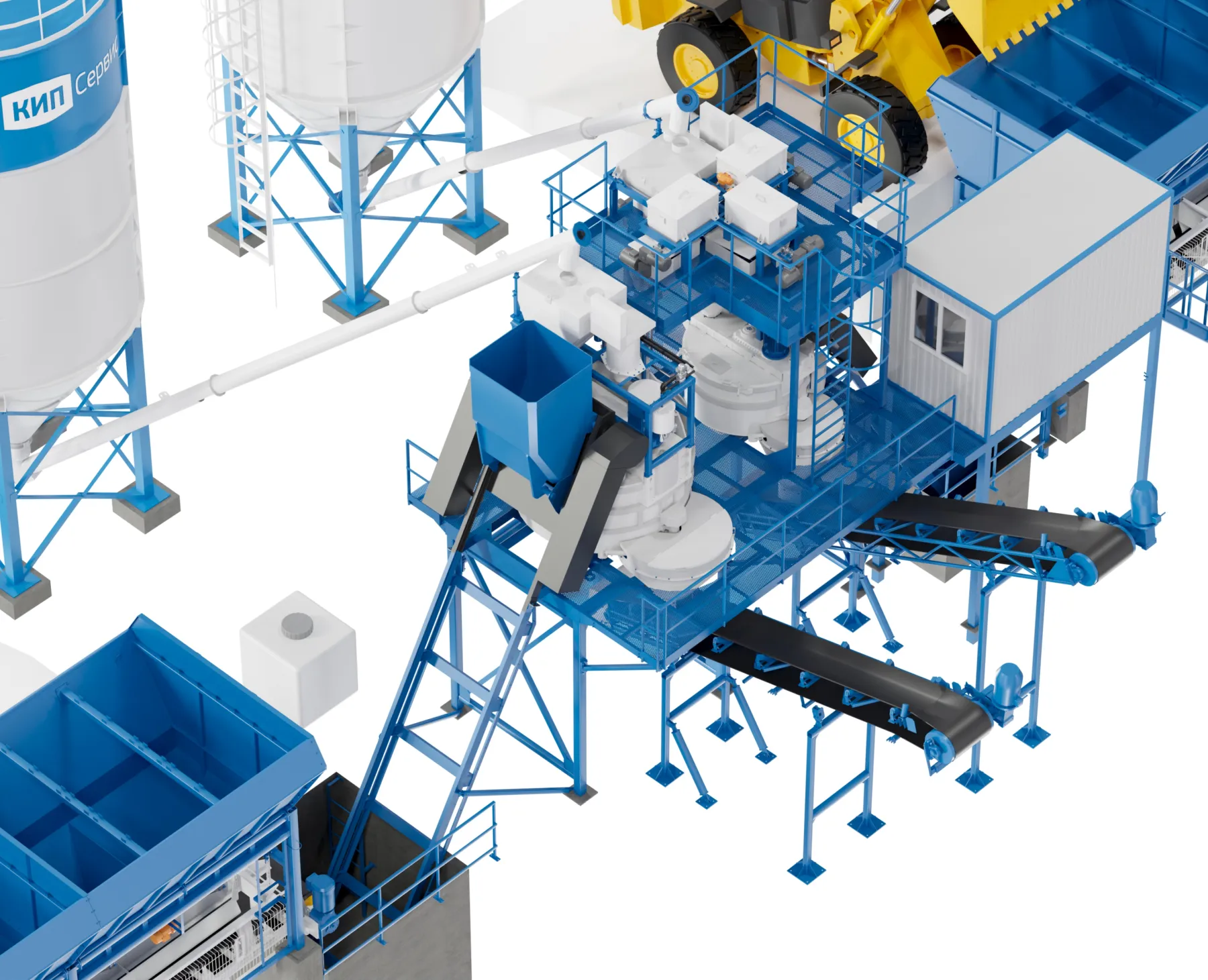 Бетонный завод PRESS TWIN 2S – 2