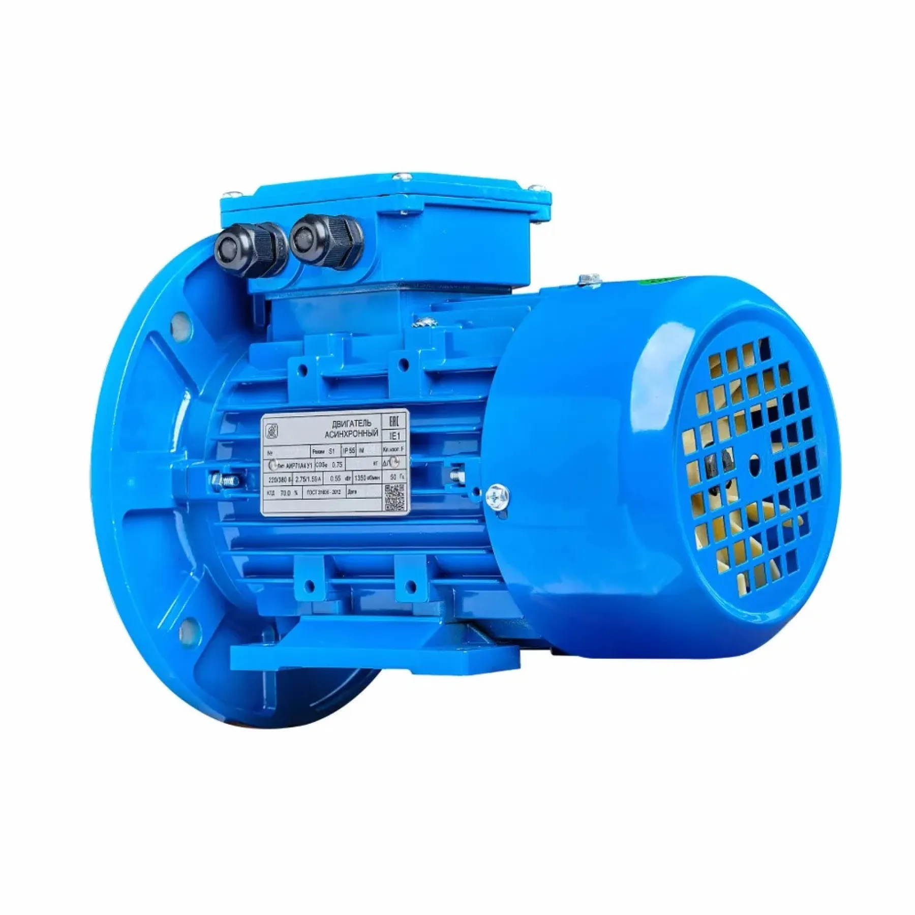 Асинхронный электродвигатель АИР 80B-1.5кВт-4 (2081) – 2