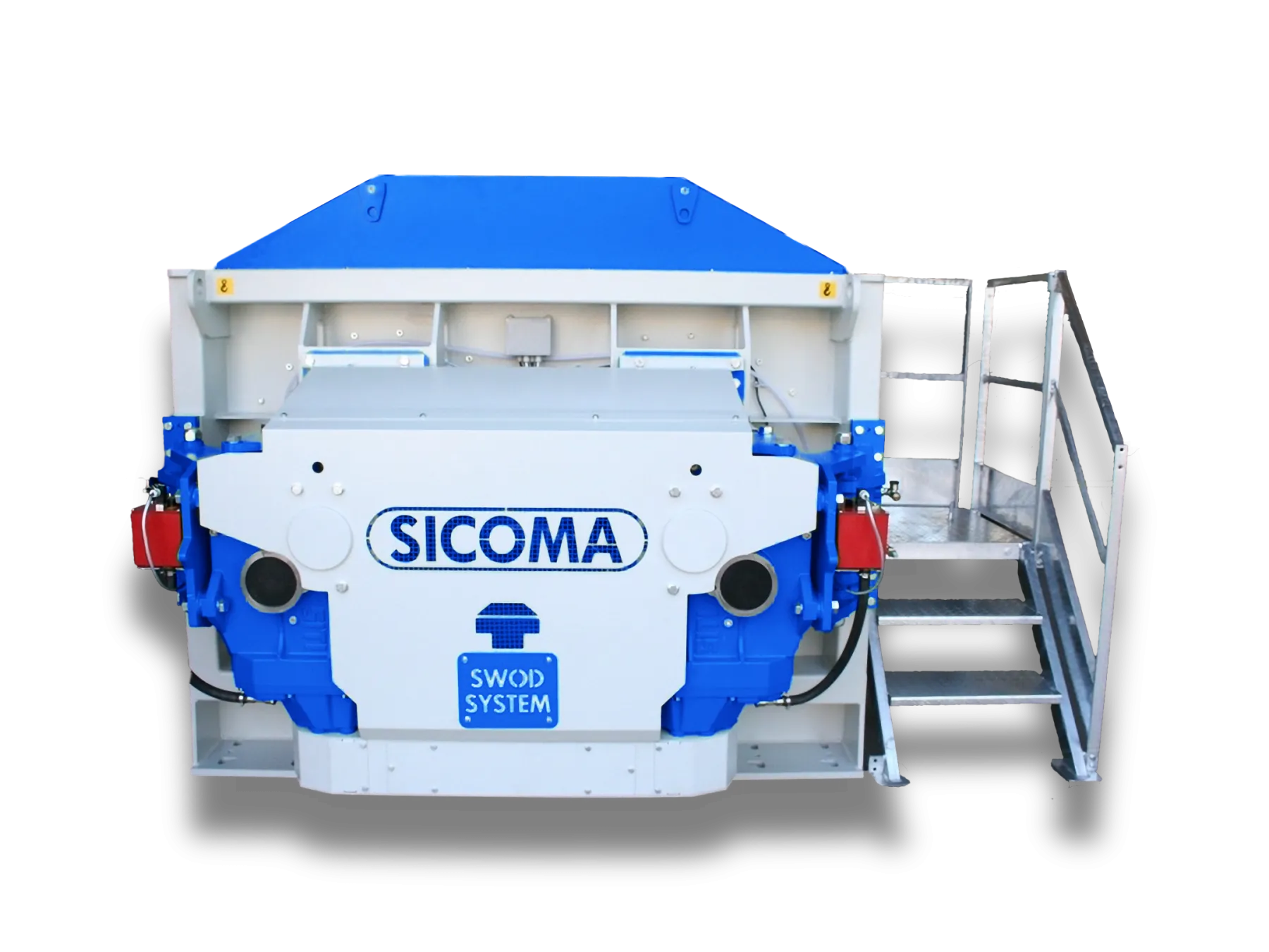Двухвальный бетоносмеситель Sicoma со скипом MAO 1500/1000 – 9