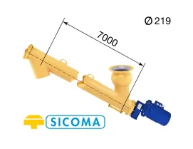 Шнек SICOMA 219/7000