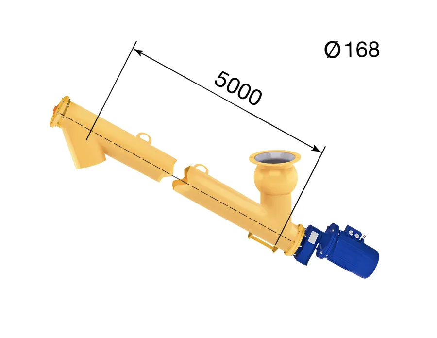 Шнек для цемента S 168/5000