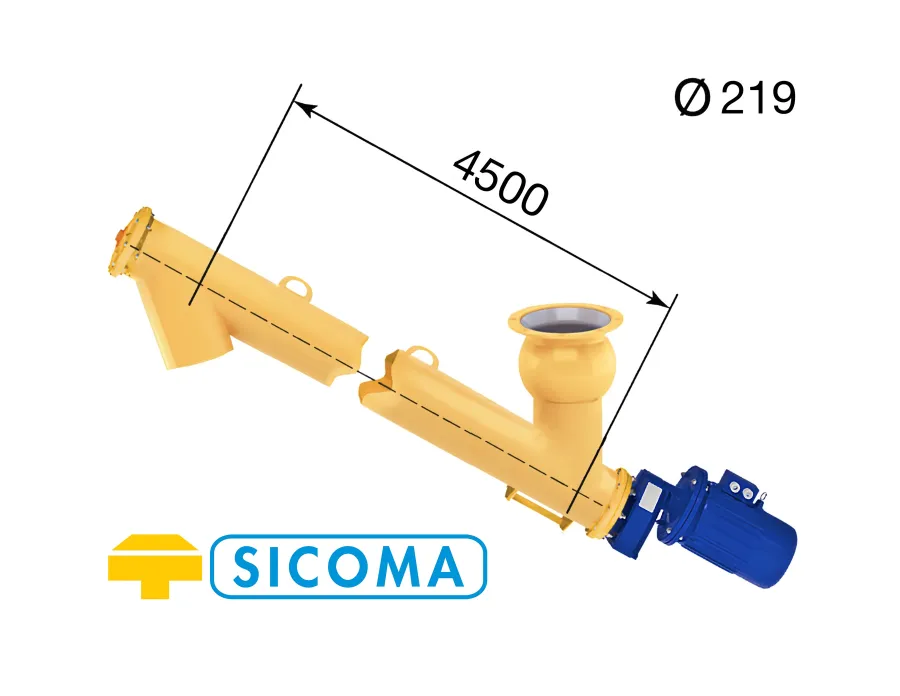 Шнек SICOMA 219/4500