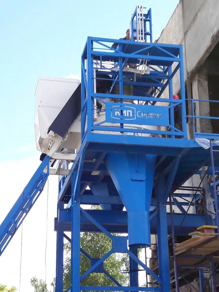 В АРЗАМАСЕ НАЧАЛСЯ МОНТАЖ БЕТОННОГО ЗАВОДА КОМЕТА 60DS