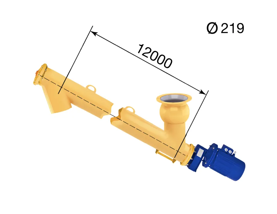 Шнек для цемента S 219/12000