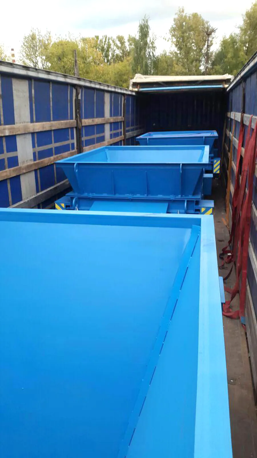 ОТГРУЗИЛИ ЧАСТЬ ОБОРУДОВАНИЯ В КАЛИНИНГРАД