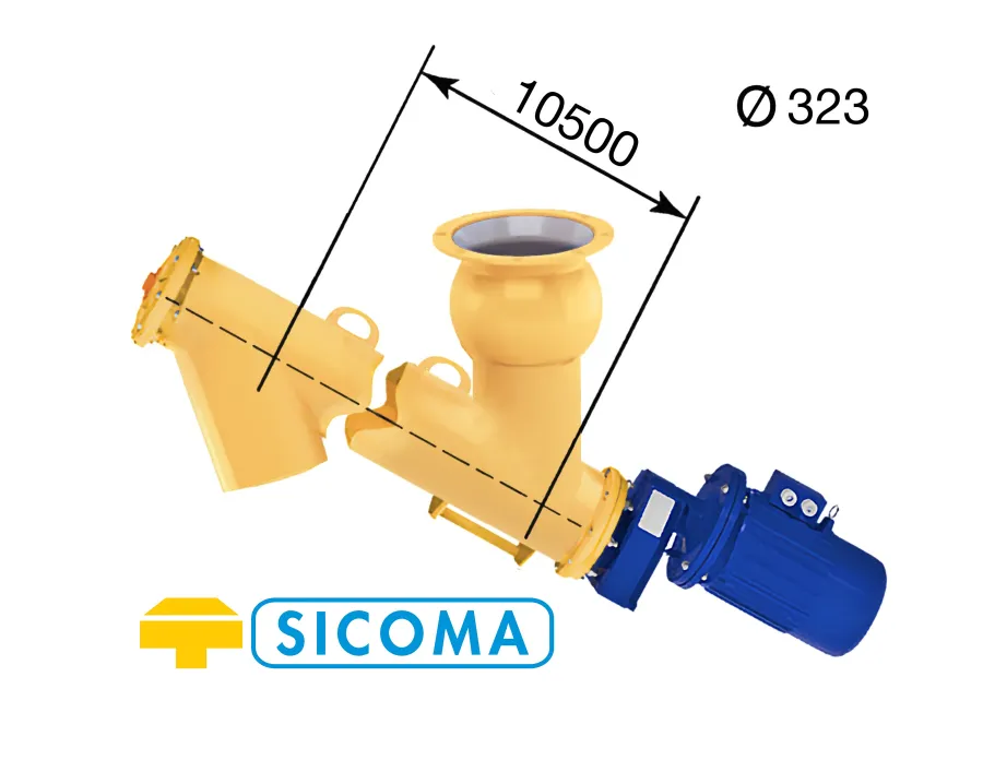 Шнек SICOMA 323/10500