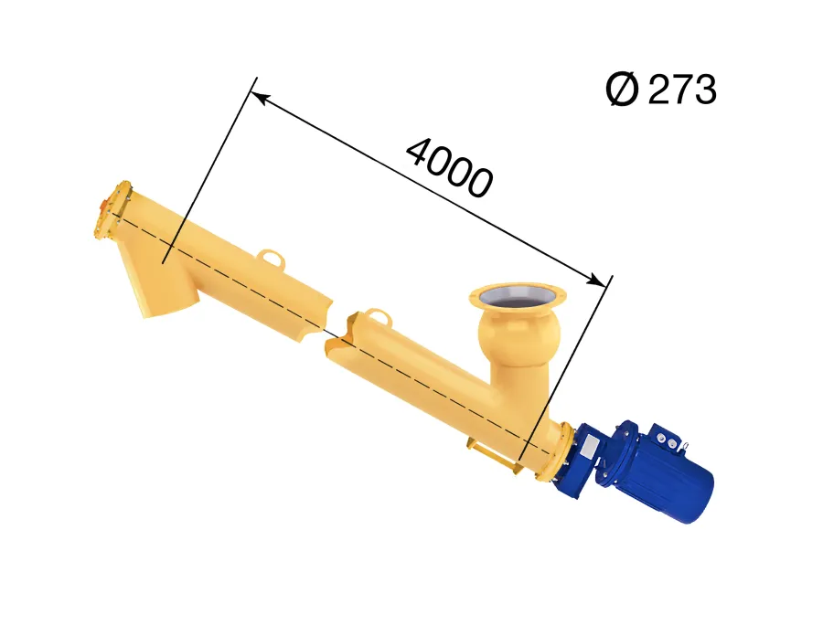 Шнек для цемента S 273/4000