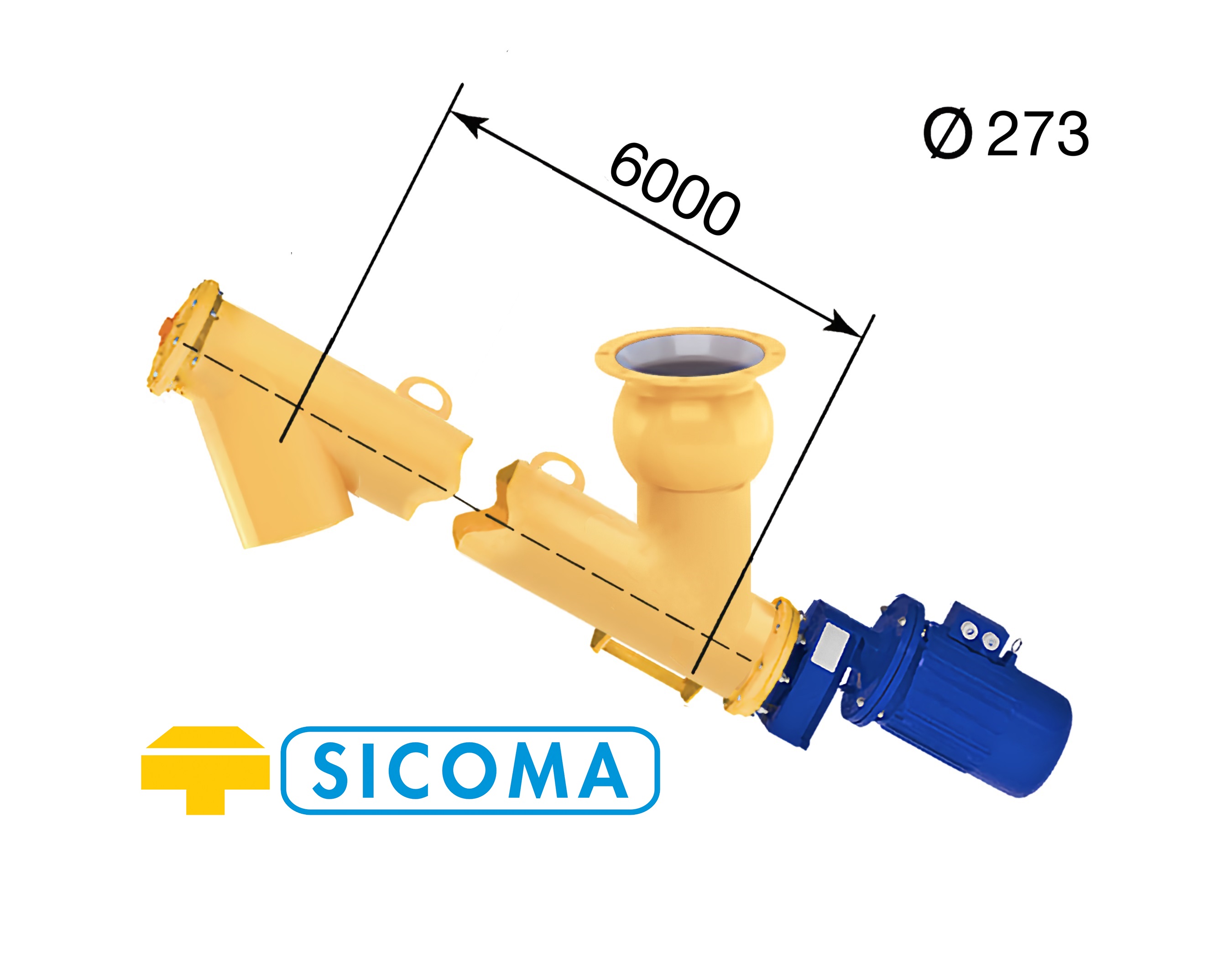 Шнек SICOMA 273/6000
