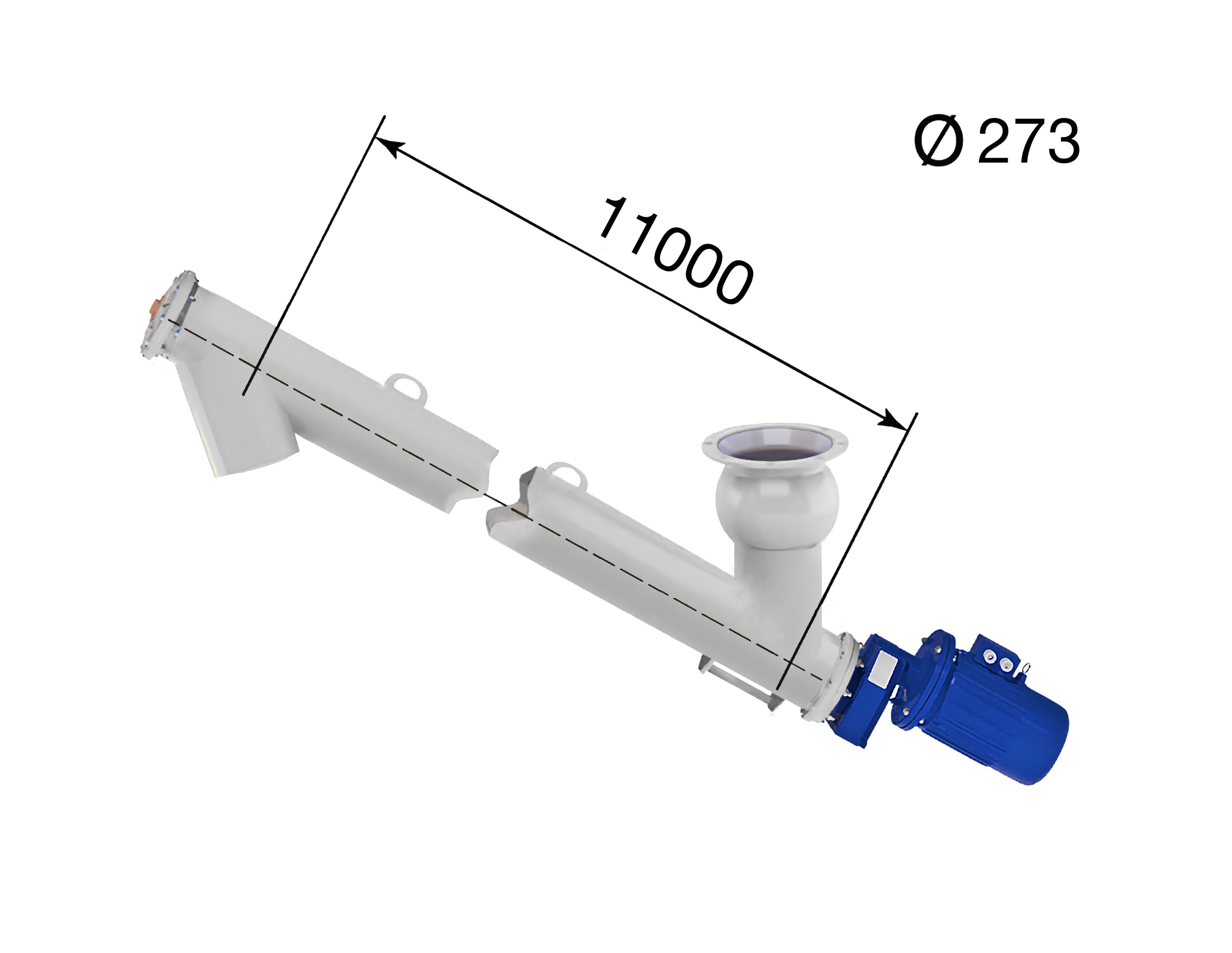 Шнек WAM WUXI ES 273/11000