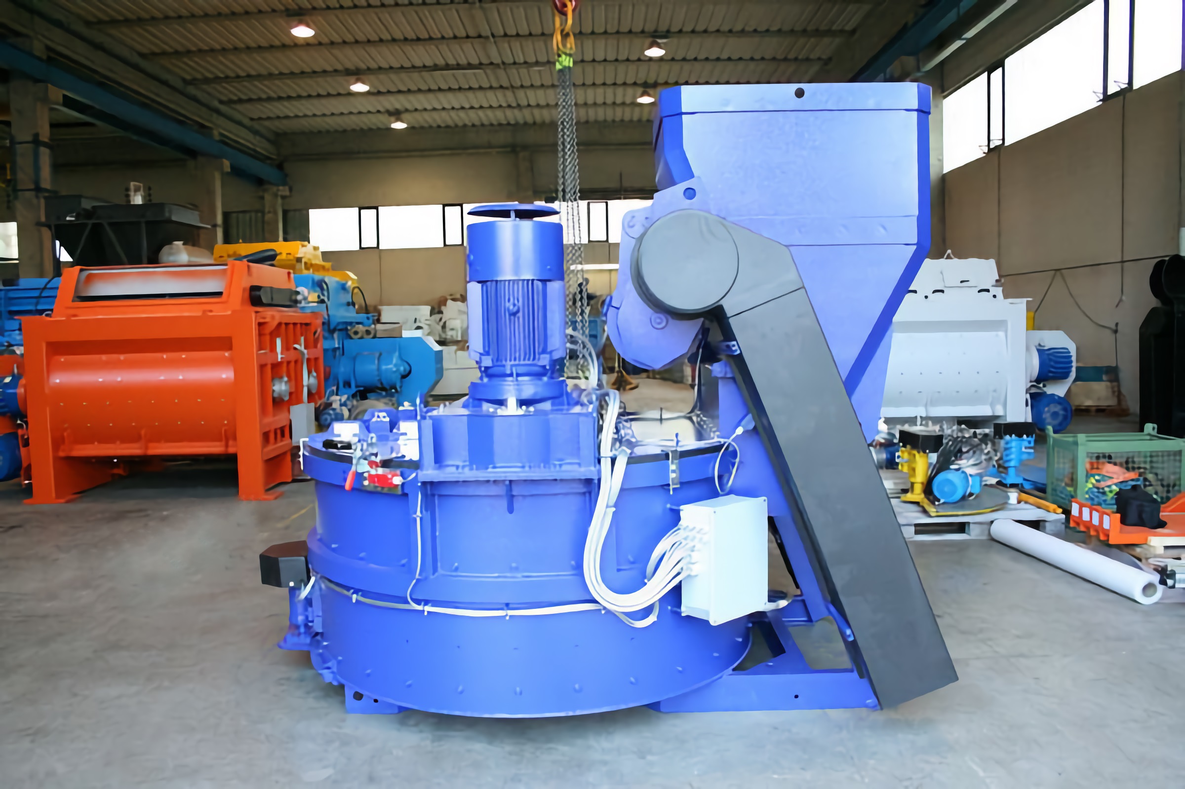 Планетарный бетоносмеситель со скипом Sicoma Zhuhai MP 1125/750 – 5