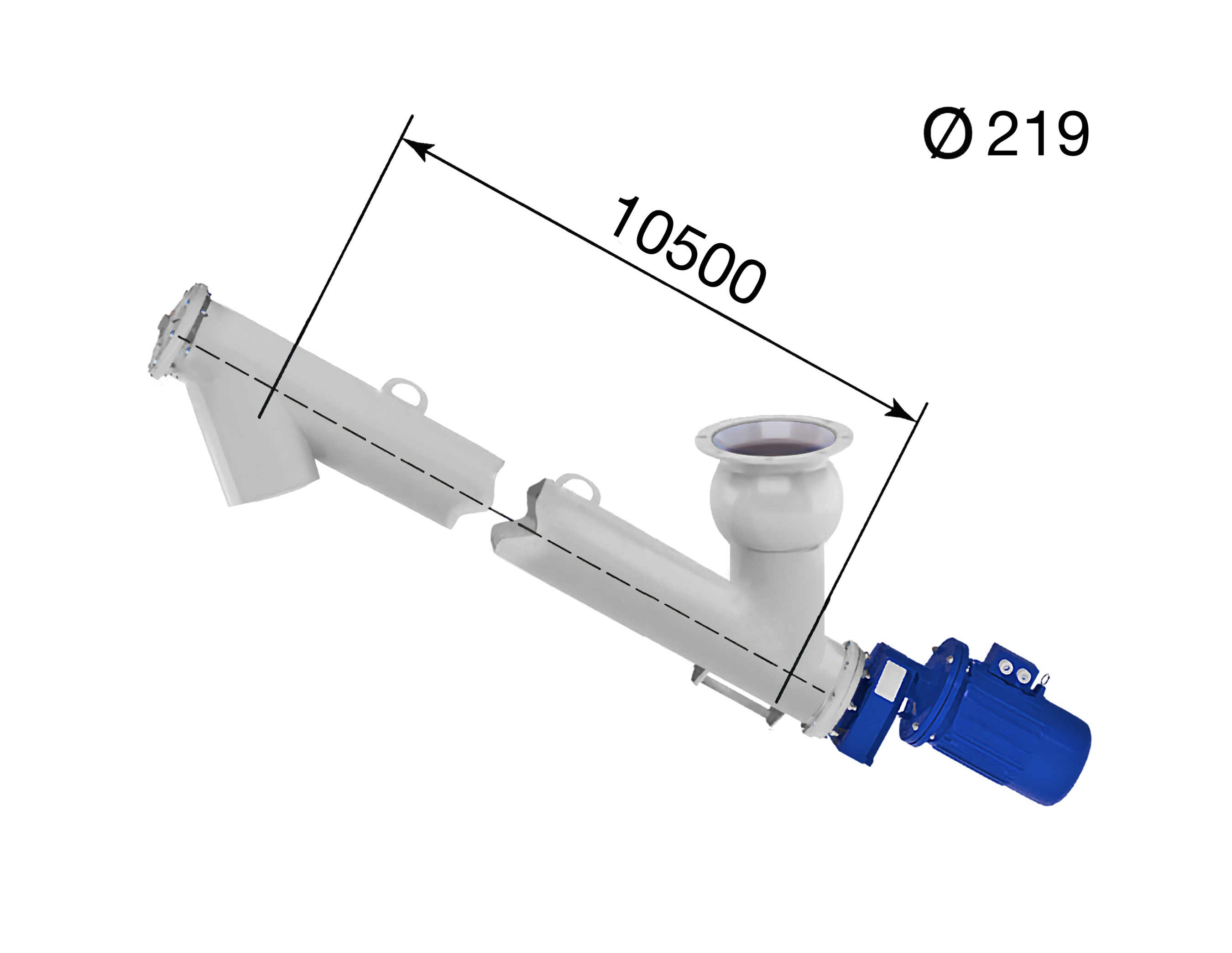 Шнек WAM WUXI ES 219/10500