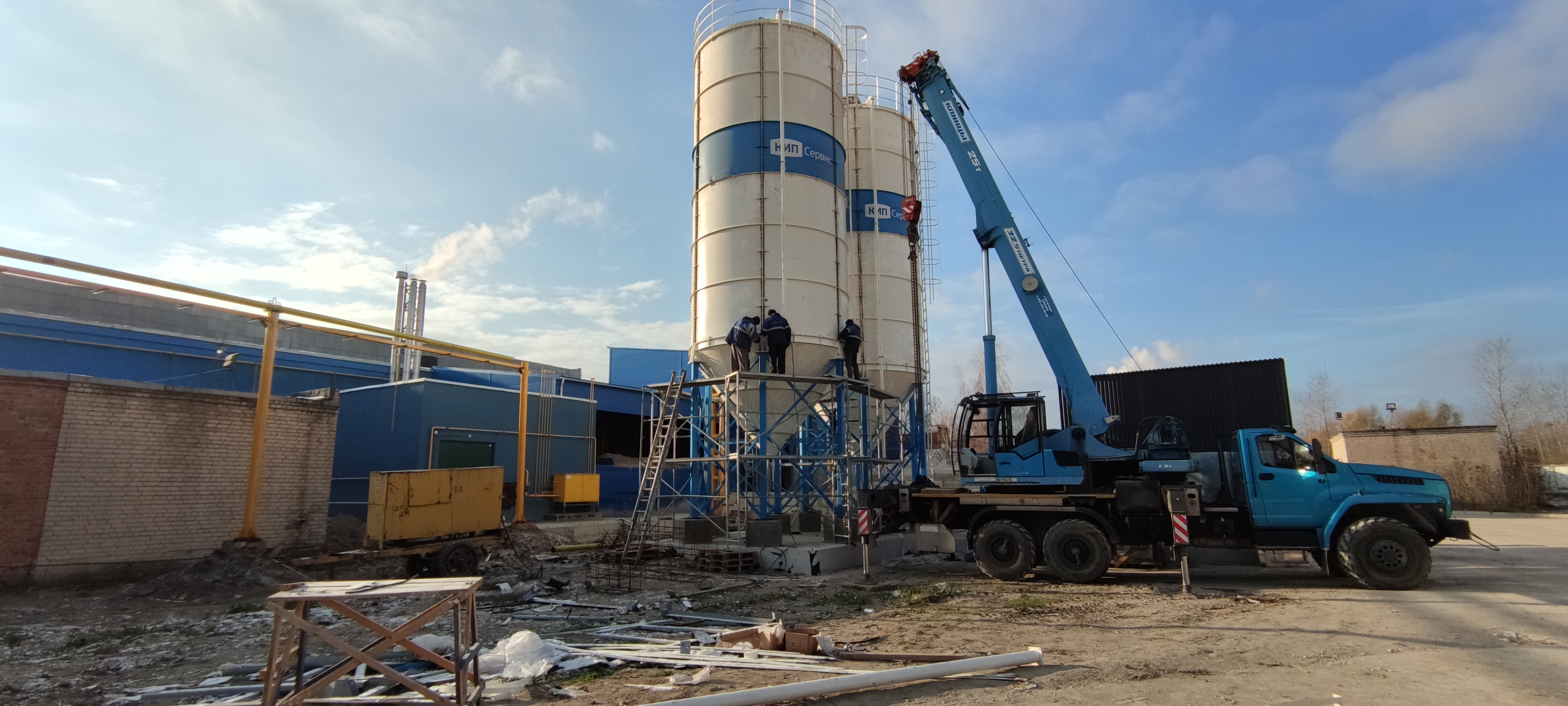 БЕТОННЫЙ ЗАВОД «КОМЕТА 75 PT» ДЛЯ ПРОИЗВОДСТВА БЕТОНА ДЛЯ ЖБИ В КАЛИНИНГРАДЕ
