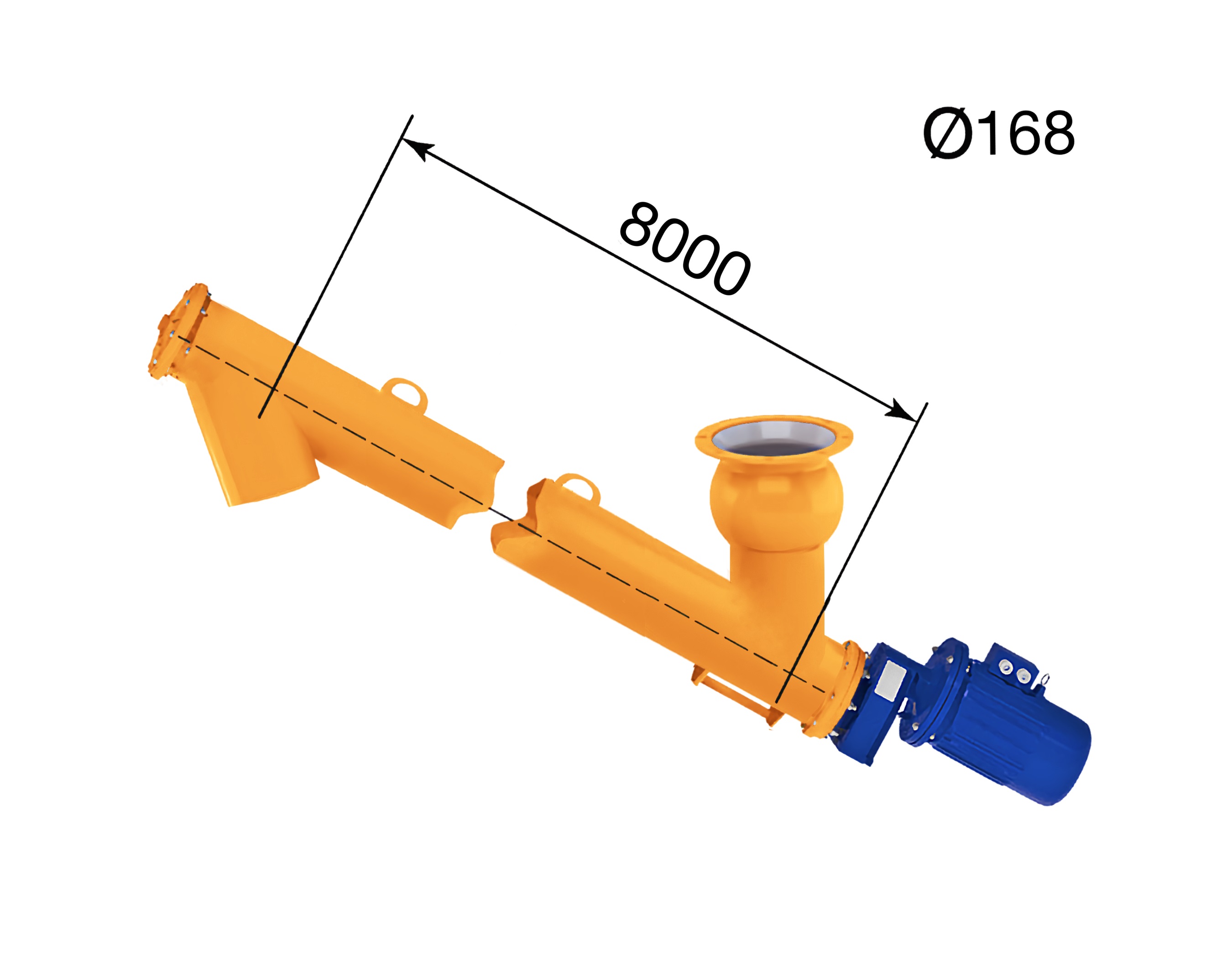 Шнек WAM ES 168/8000