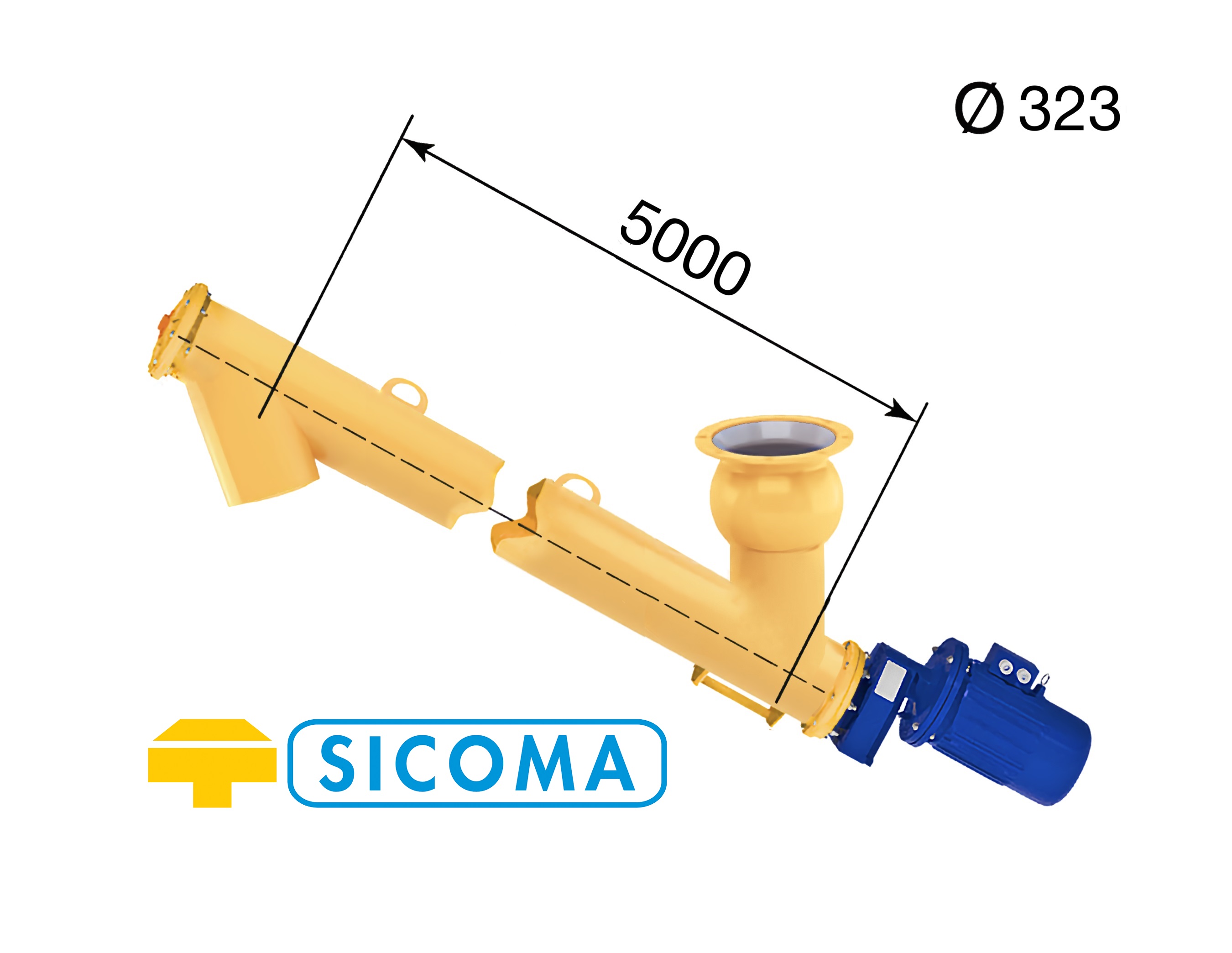 Шнек SICOMA 323/5000