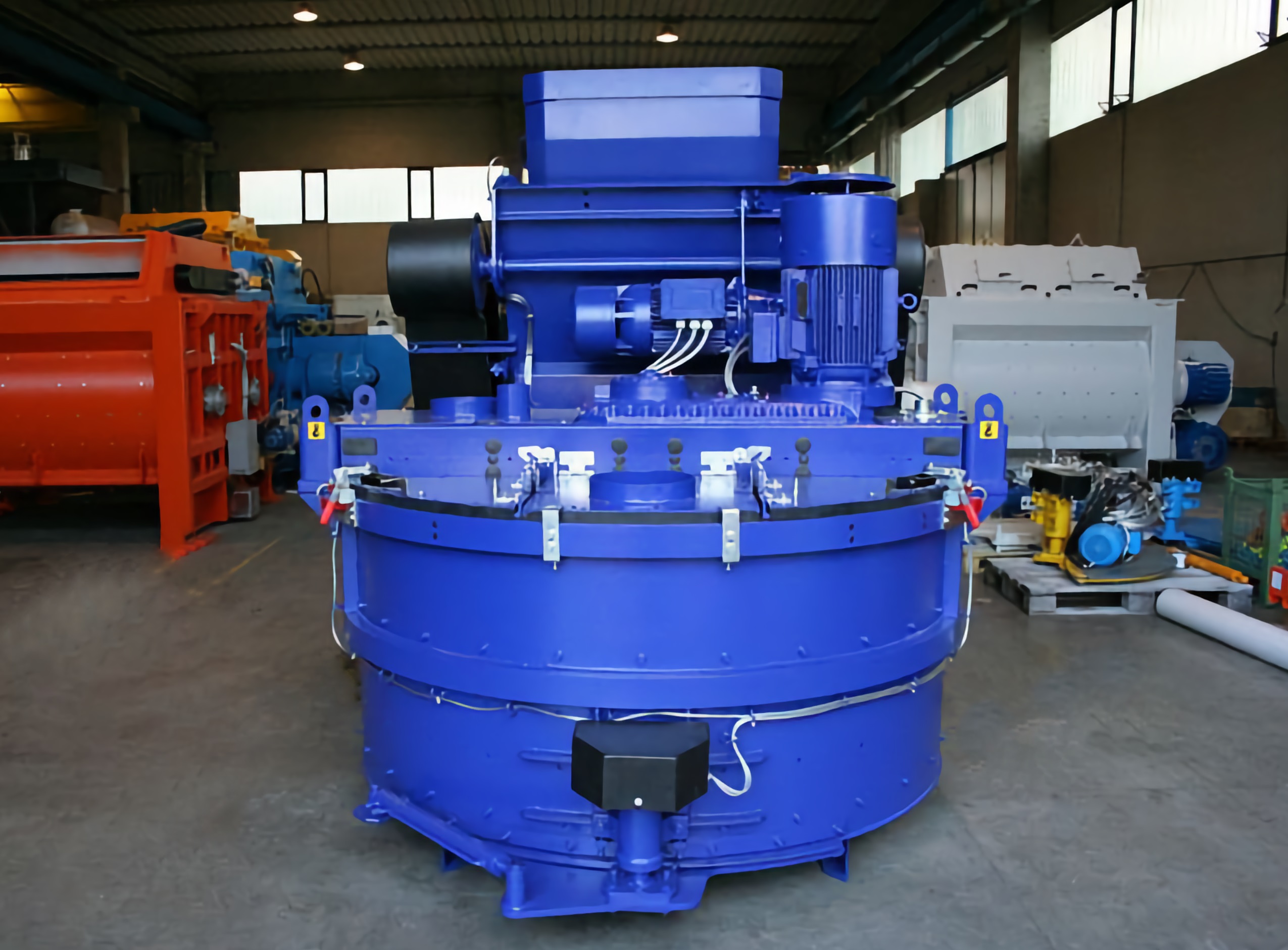 Планетарный бетоносмеситель со скипом Sicoma Zhuhai MP 1125/750 – 3