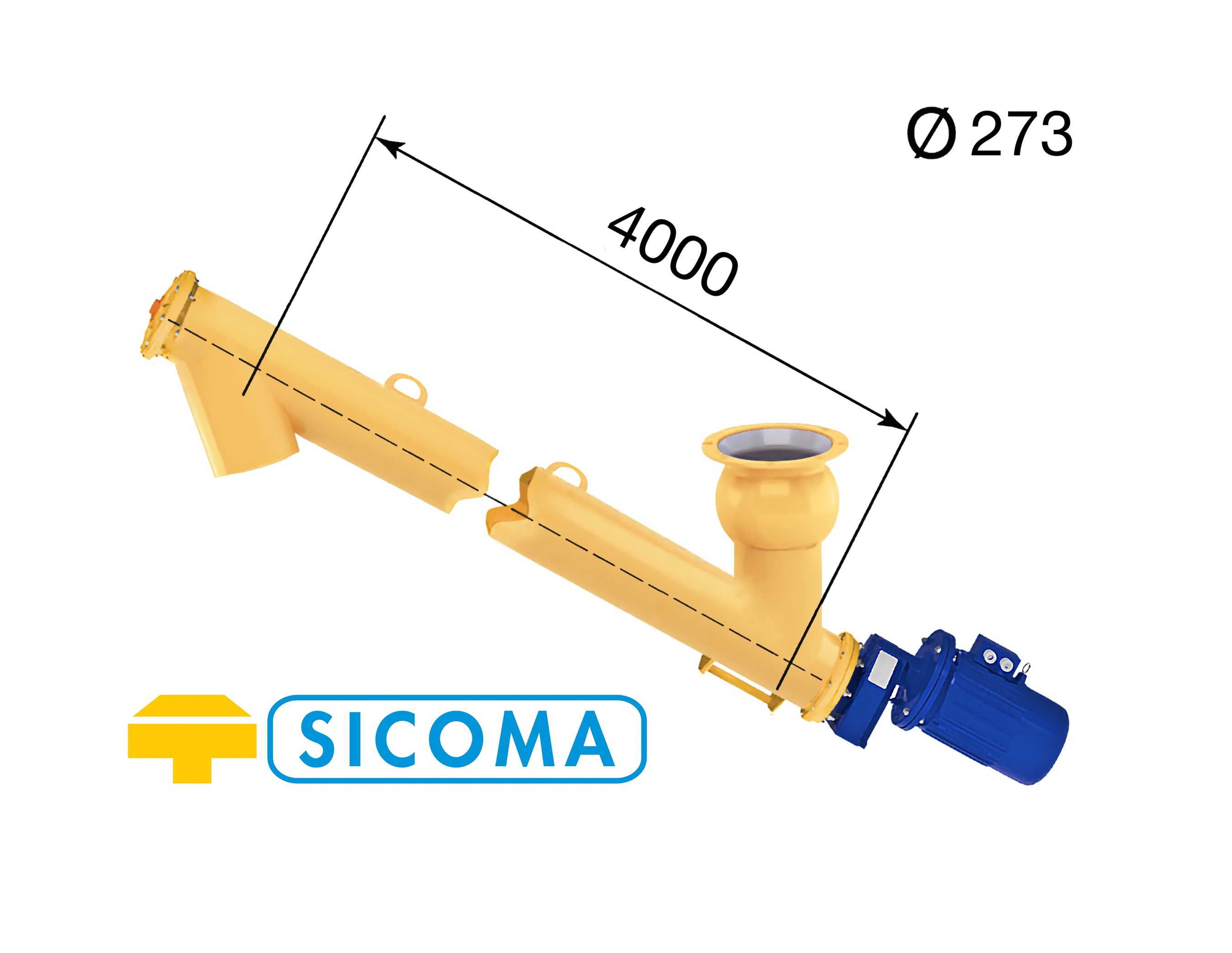 Шнек SICOMA 273/4000