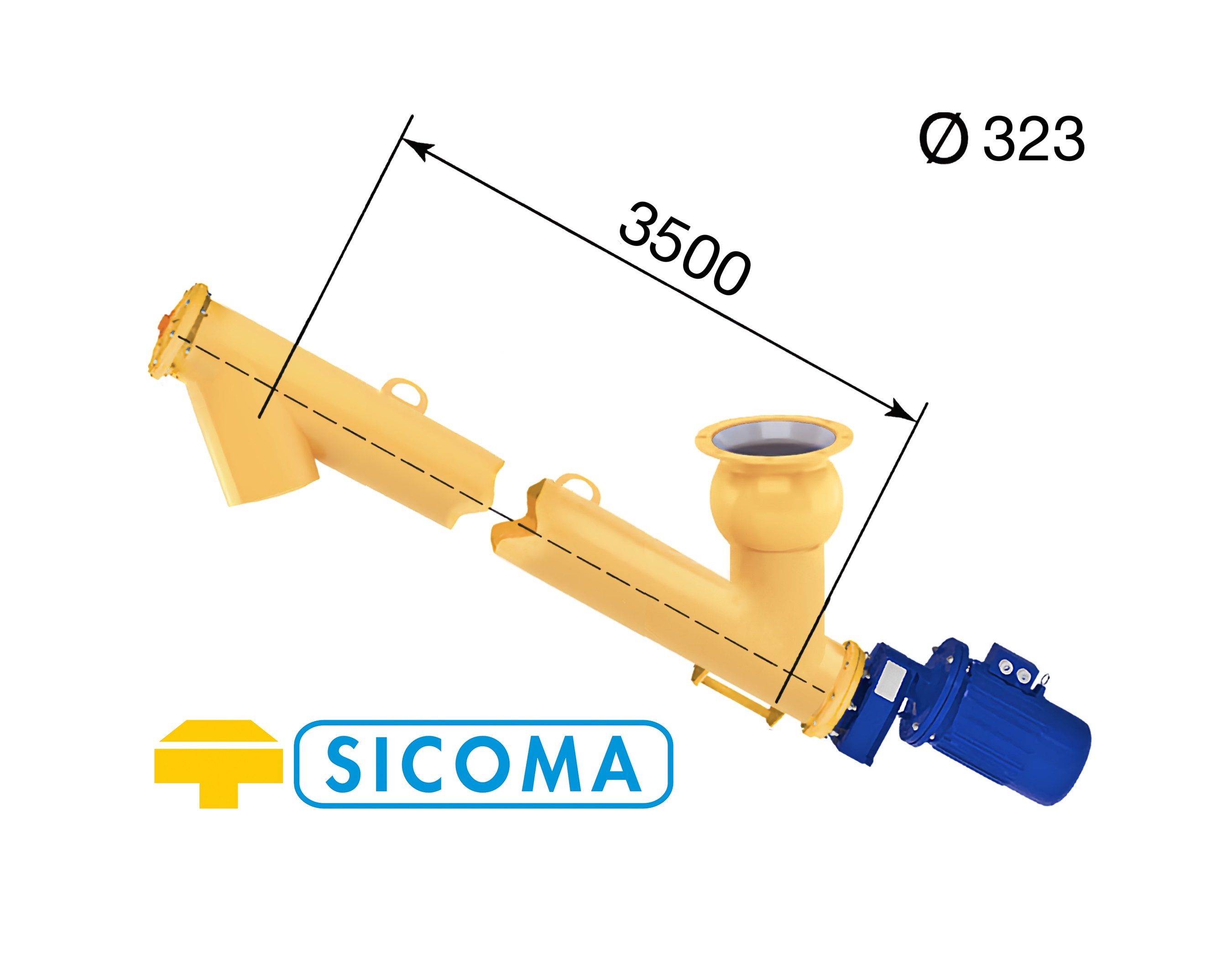 Шнек SICOMA 323/3500